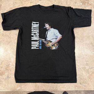Black Paul McCartney Graphic T-Shirt